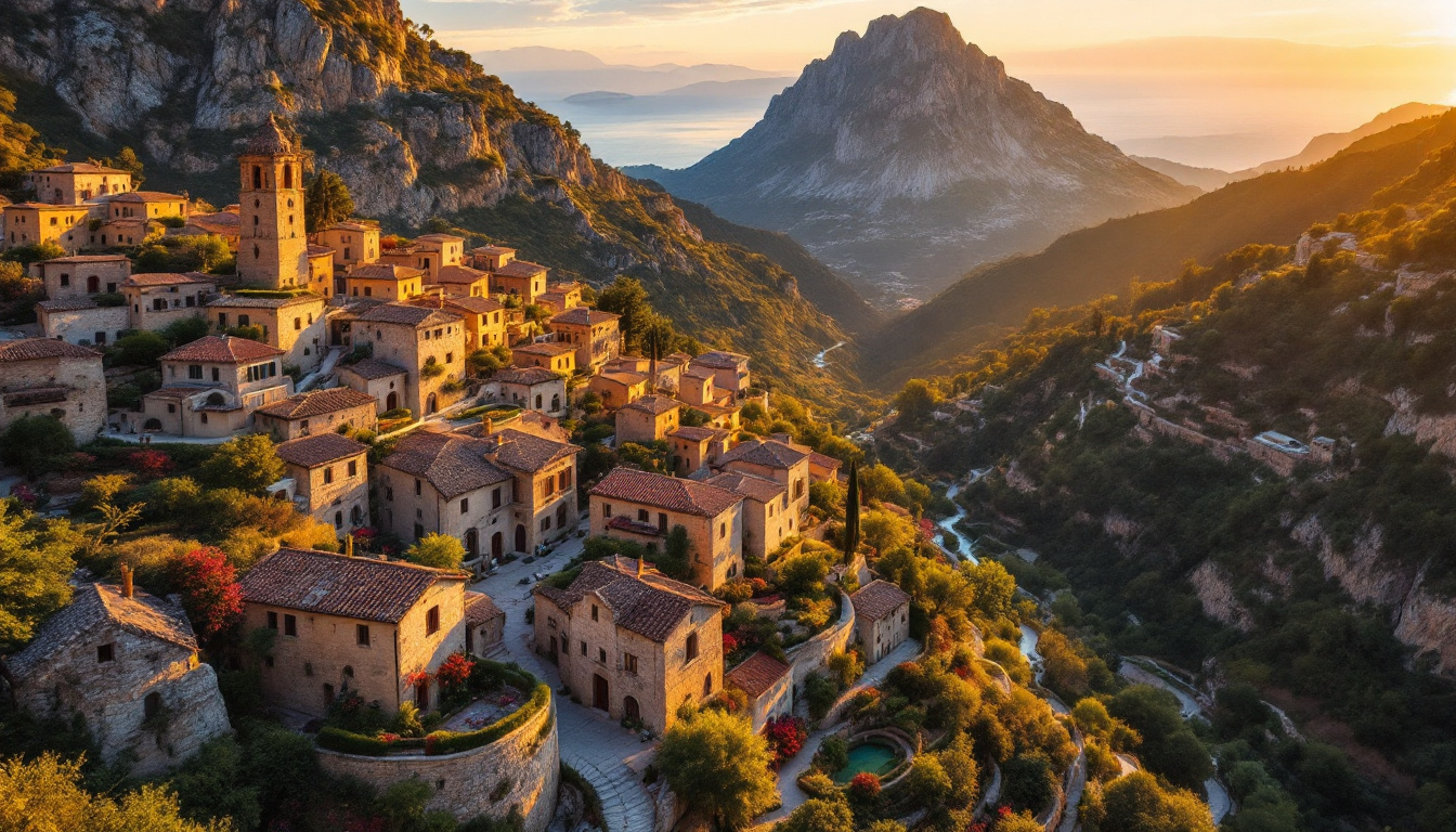 Ce village du Vallespir cache un jardin botanique sur d’anciennes mines de gypse