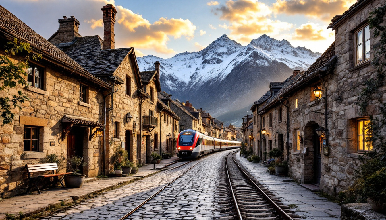 Ce village cerdane garde ses trains vers l’Espagne et ses mas de granite