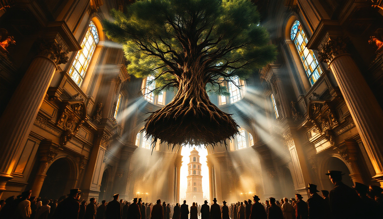 Ce village catalan suspend un pin inversé dans son église depuis 274 ans