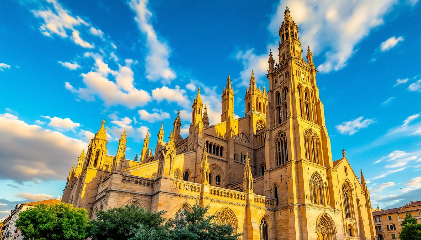 Cette cathédrale de Perpignan a pris 185 ans à construire avec une nef de 18 mètres
