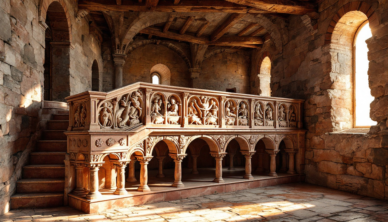 Le seul prieuré des Aspres avec une tribune en marbre rose du XIIe siècle