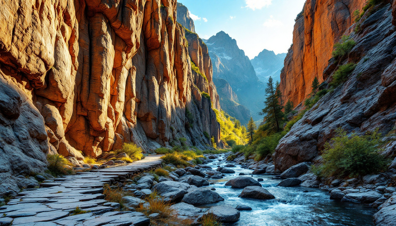 Ces gorges taillées dans des roches de 300 millions d’années défient la gravité