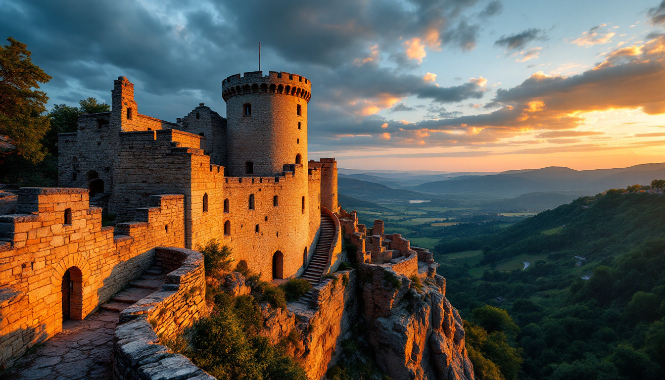 Ce château du Lot cache une fausse motte sur roche et des murs en brique du 13e siècle