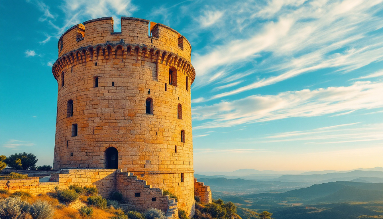 Cette tour de Tautavel surveille la plaine du Roussillon depuis 700 ans