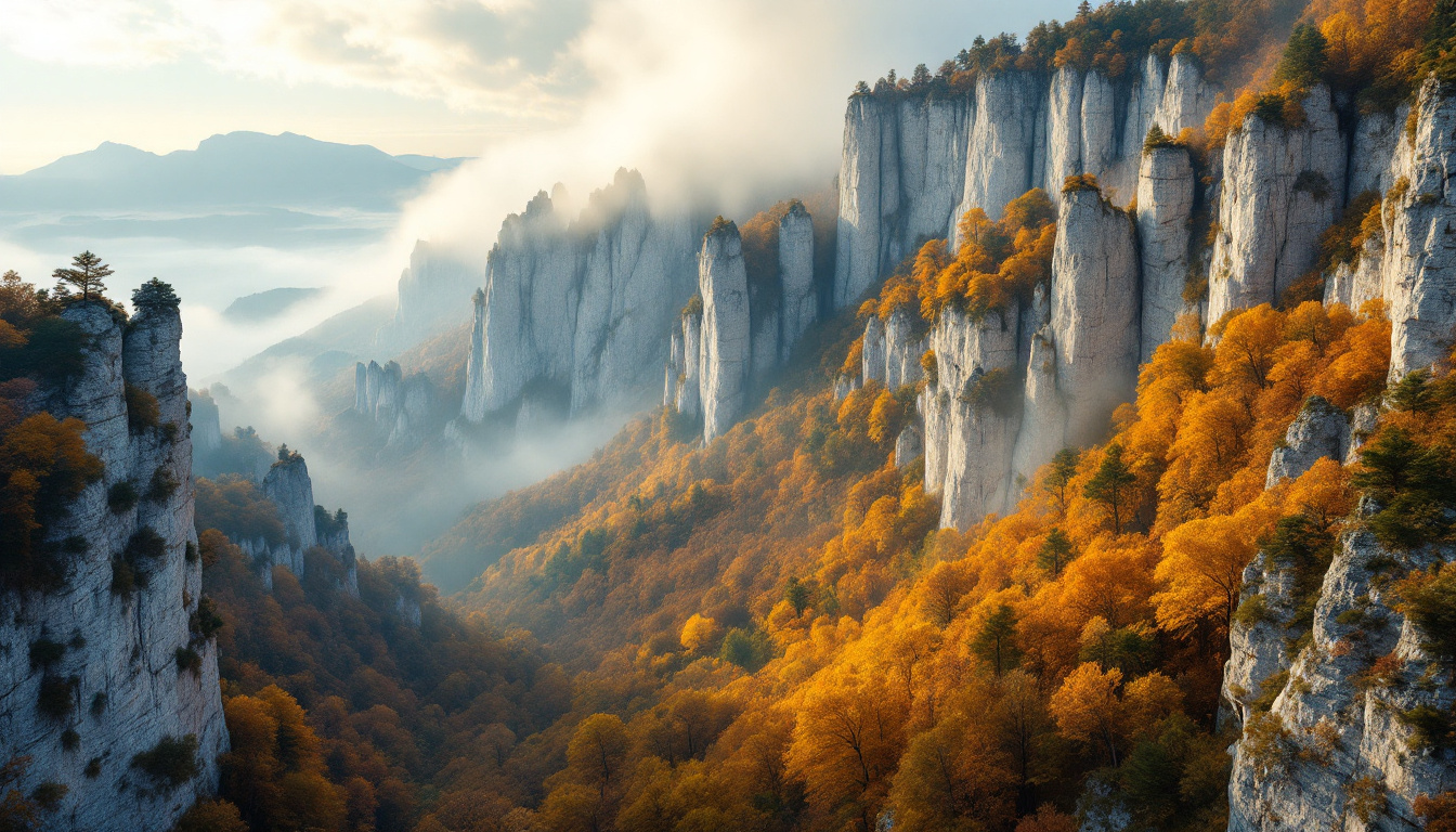 Ce massif calcaire de 800 km² abrite les hêtraies les plus au sud d’Europe à 1447 m