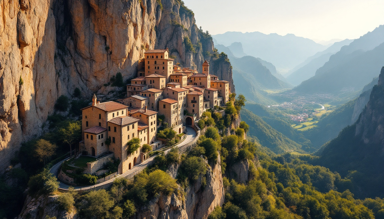 Le seul village des Pyrénées-Orientales perché sur un défilé rocheux de 2500 mètres