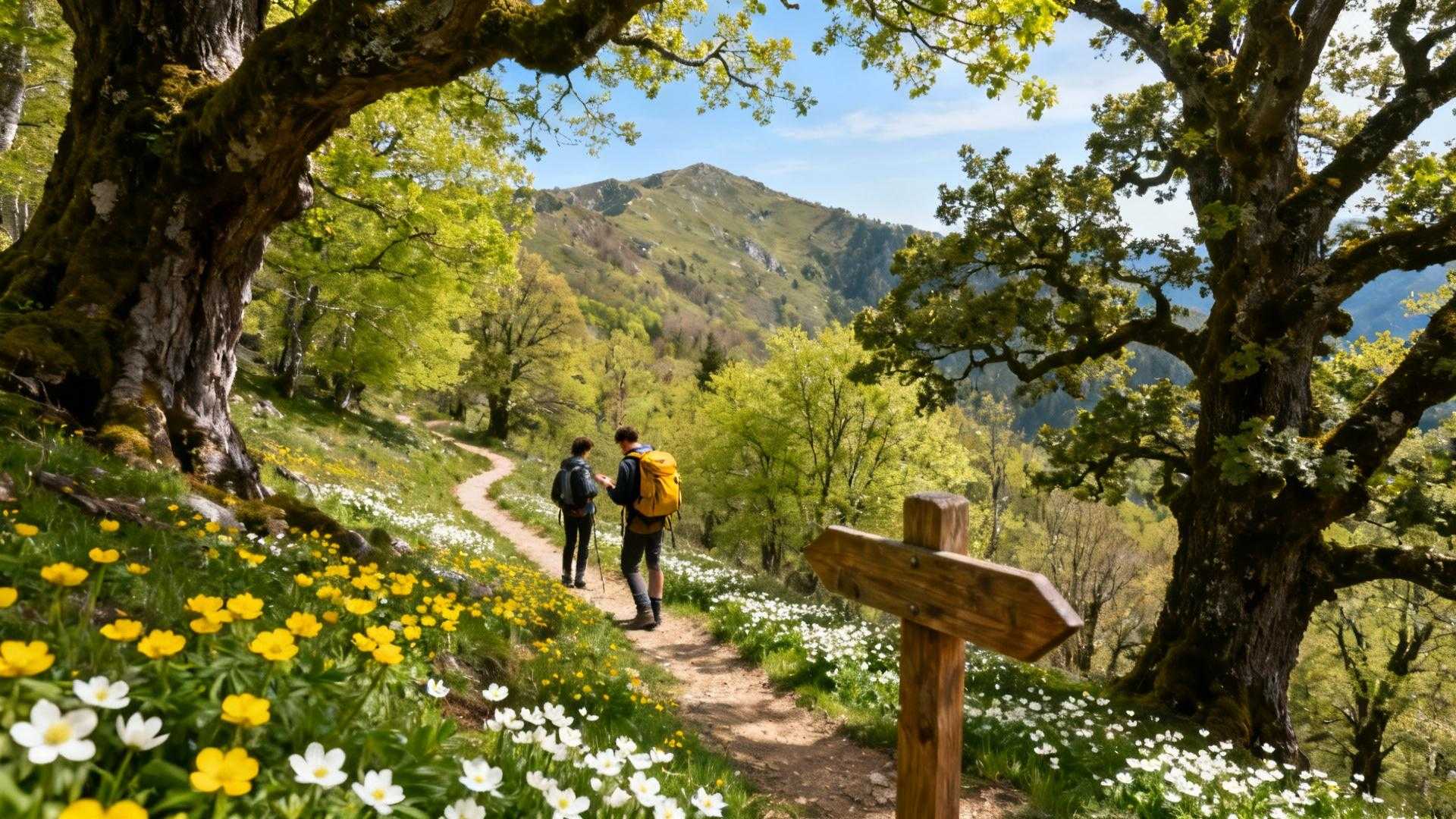Ce sentier des Albères mène à la tour où Cassini a mesuré la Terre en 1701