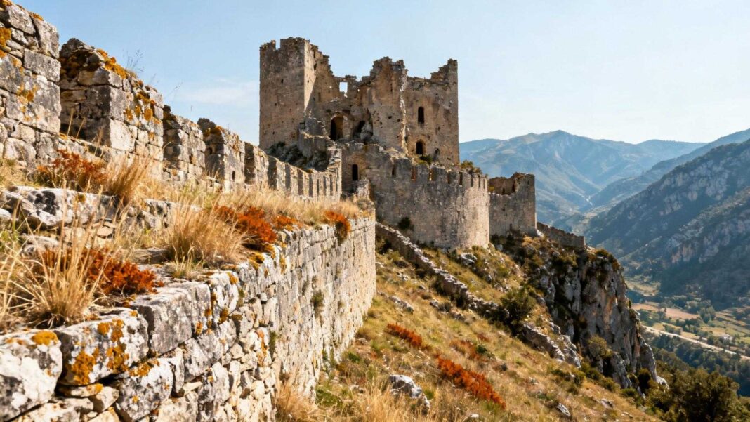 Voici le château du Fenouillèdes où 30 squelettes de 6500 ans reposent intacts