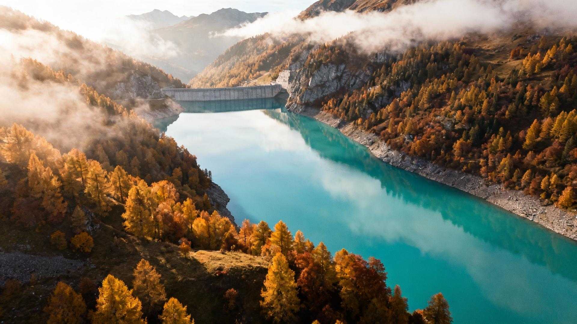 Ce lac artificiel de Creuse alimente Vassivière par 4 km de galerie souterraine