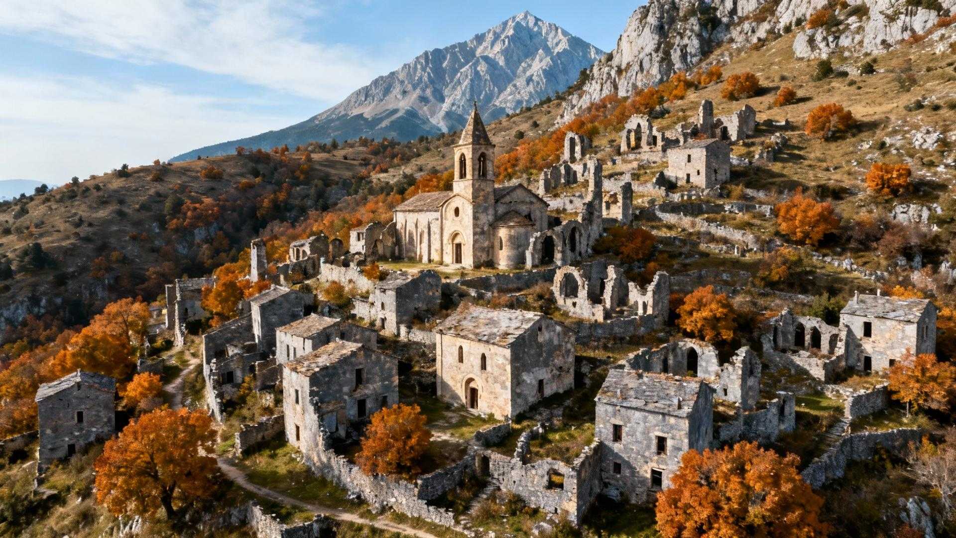 Dans ce village du Conflent, 89 habitants vivent entourés de ruines et de silence