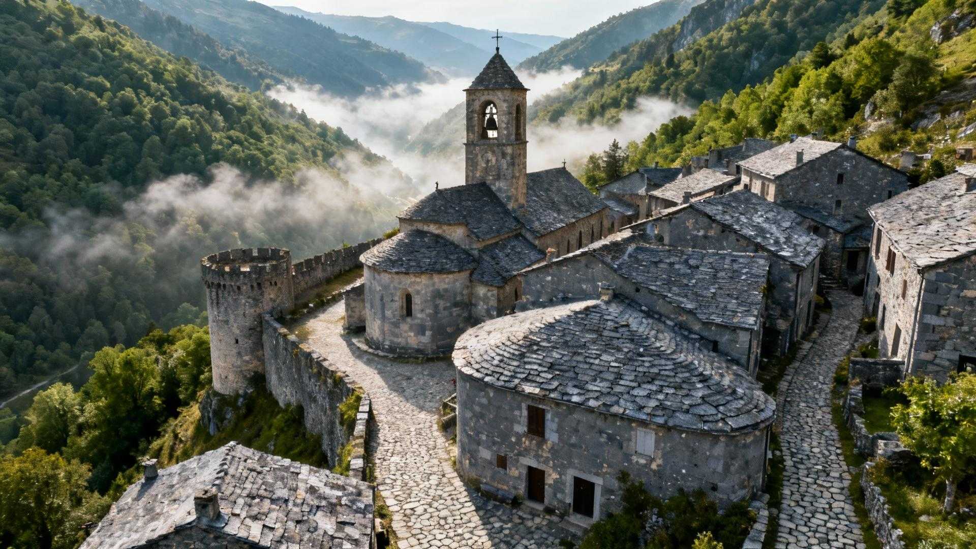 Ce village de 468 habitants à 1 500 mètres garde un secret vieux de 8 siècles