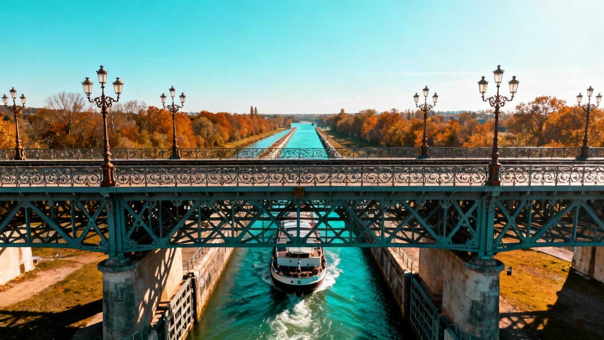 Ce village du Loiret cache le pont-canal d’Eiffel que 7 millions de touristes ignorent