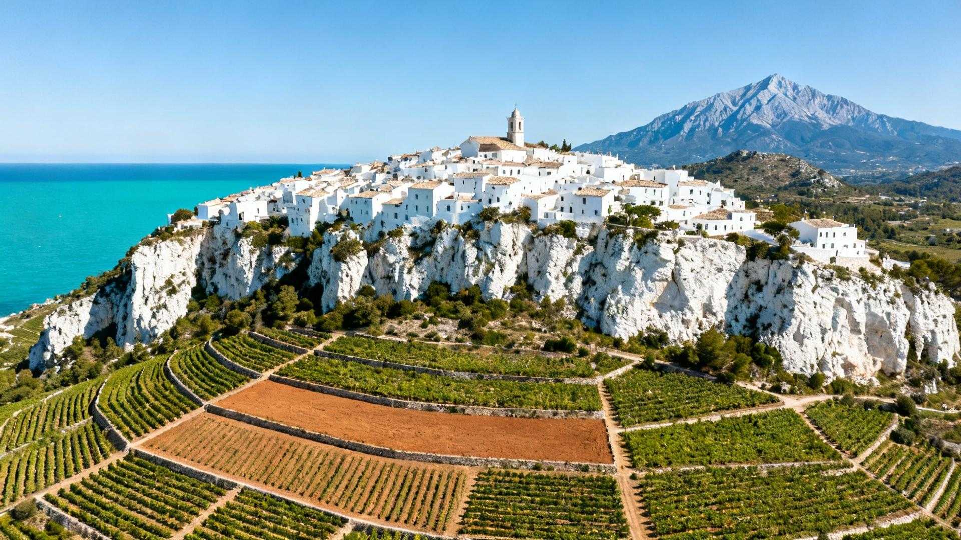 Ce village des Aspres mélange 3 types de sols sur ses vignes et voit la mer du Canigó