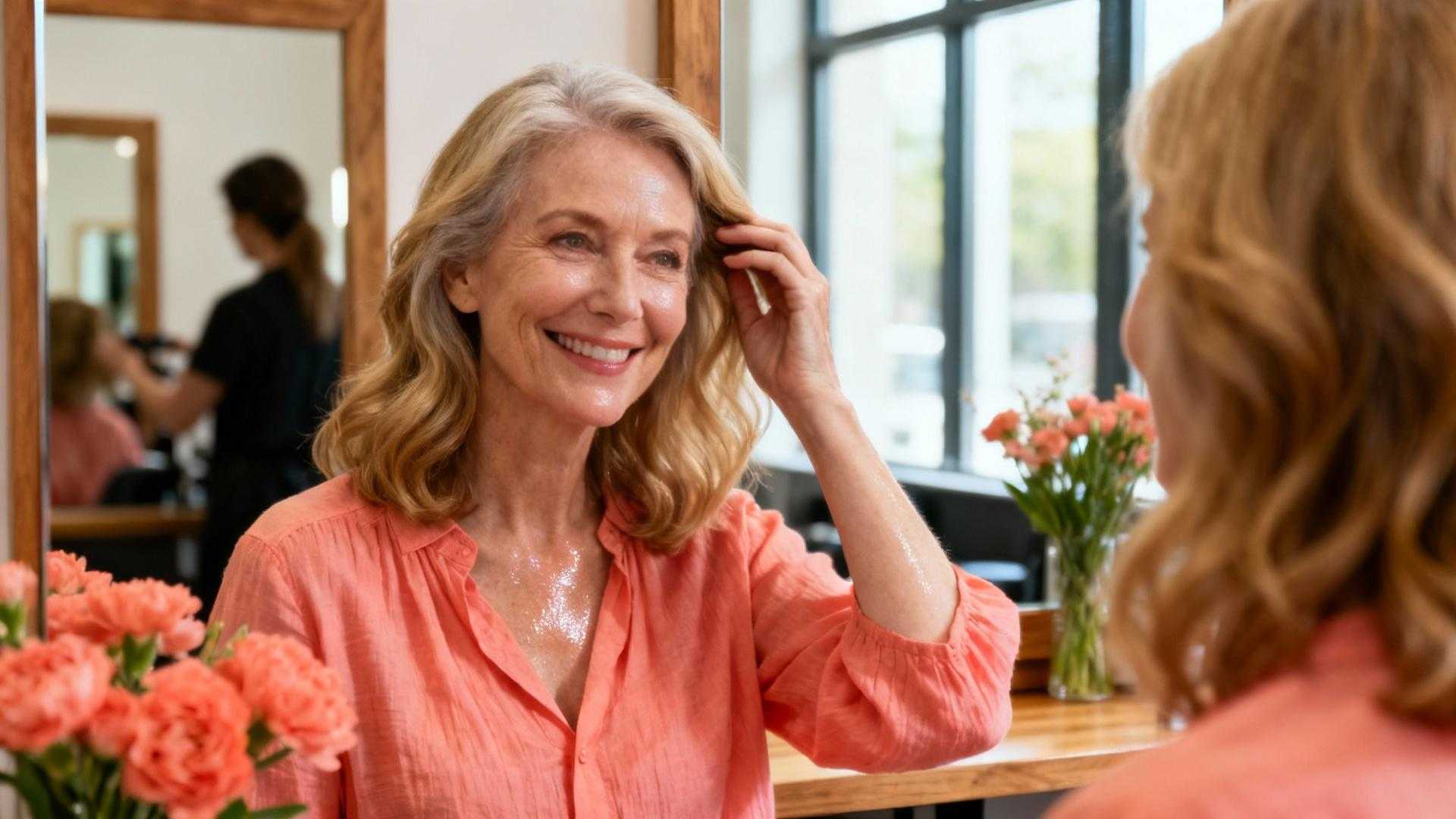 À 60 ans, cette couleur de cheveux illumine le teint selon les coiffeurs