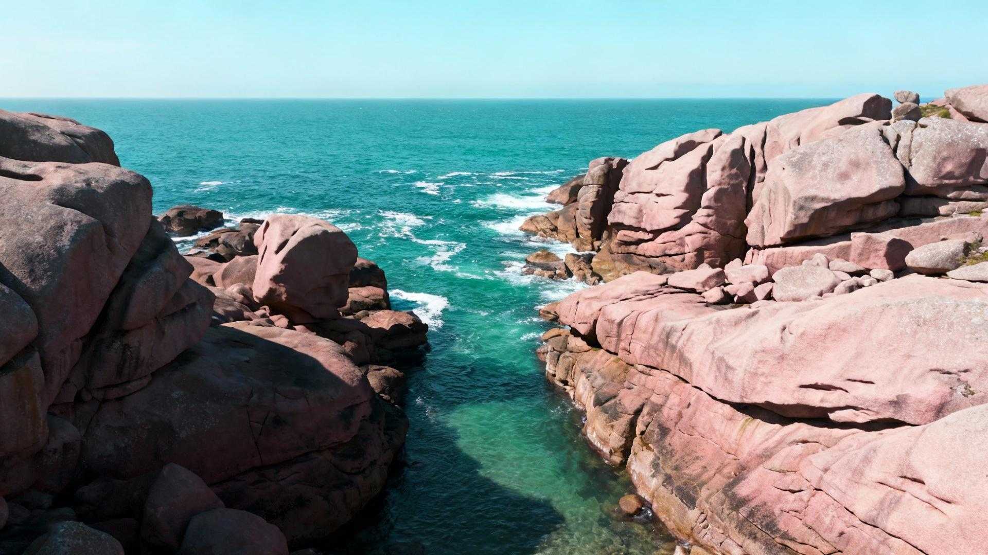 Entre avril et septembre Trégastel révèle son granit rose à 2 532 habitants