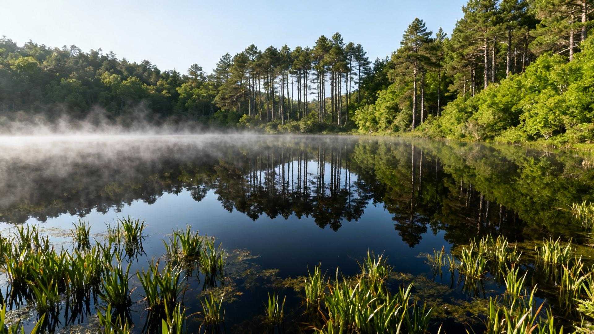 À 12 km des plages payantes de Vieux-Boucau cet étang de 48 hectares offre 7 expériences nature gratuites