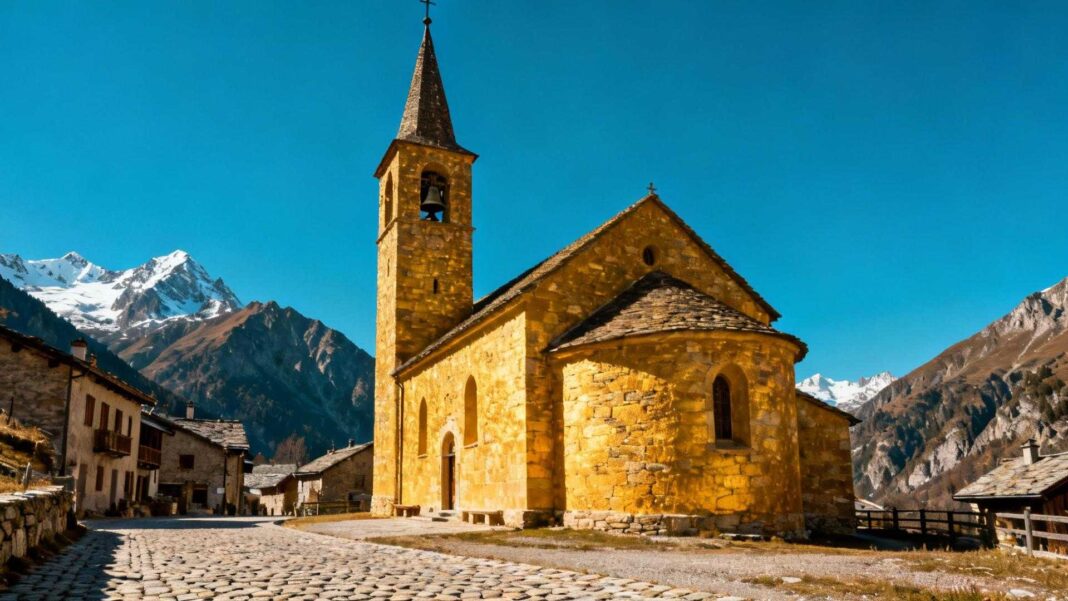 Le seul village alpin où 7 édifices sacrés veillent sur 350 habitants depuis le XVIe siècle