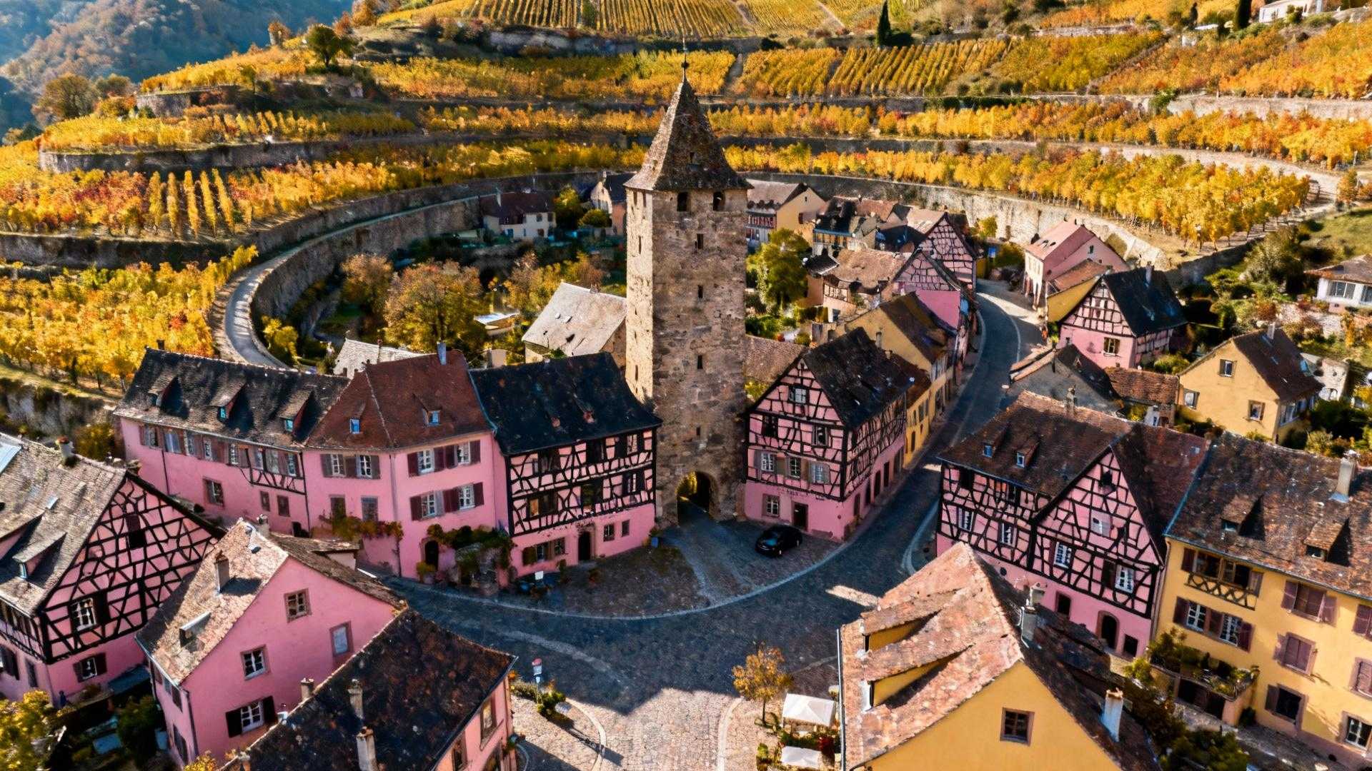 Le seul village alsacien où 11 monuments historiques traversent 8 siècles intacts