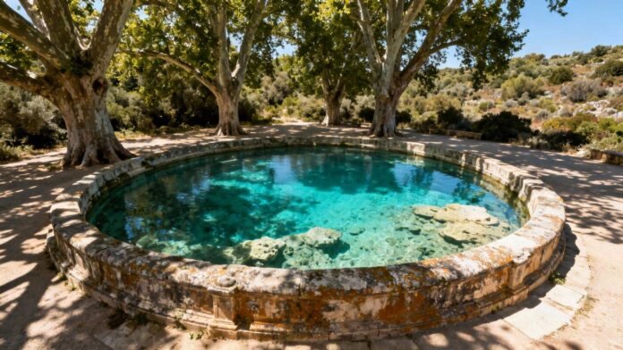 La seule source méditerranéenne où 430 000 habitants boivent l'eau d'une résurgence visible