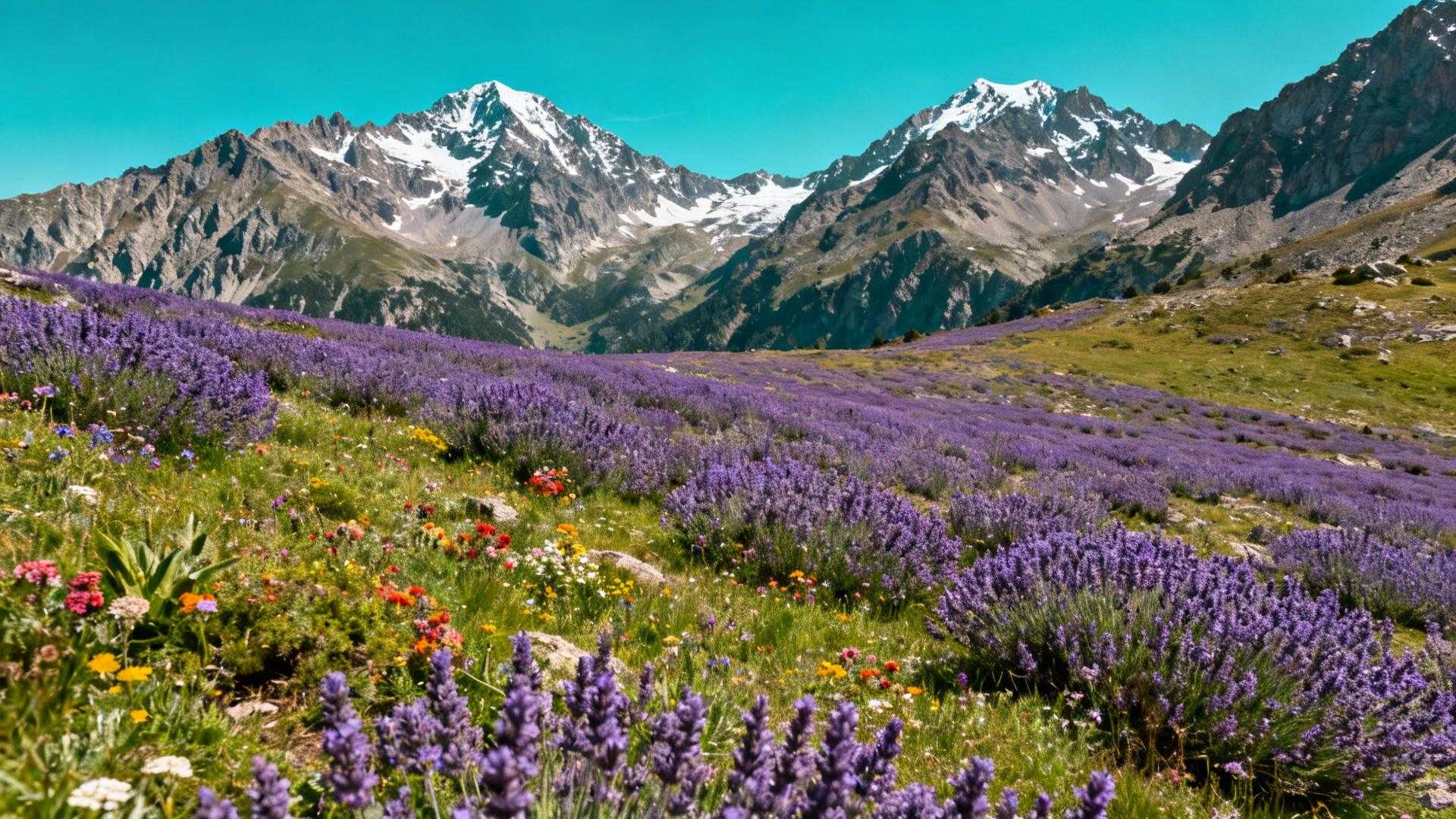 Le seul plateau du Canigou où 3 familles récoltent le miel de lavande sauvage à 2100 m