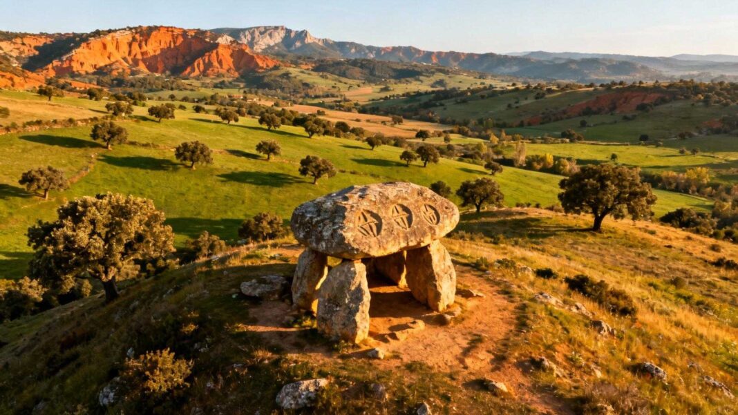 Ce dolmen de Saint-Michel-de-Llotes cache 137 cupules gravées sur sa dalle de 4 500 ans