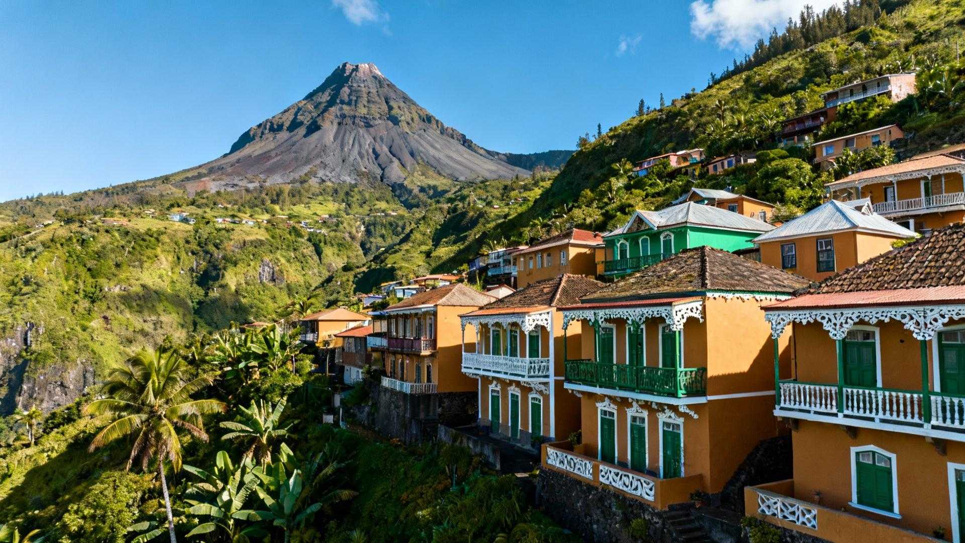 Ce village de 115 habitants à 1 344 m garde 287 jours de soleil dans le cirque de Salazie