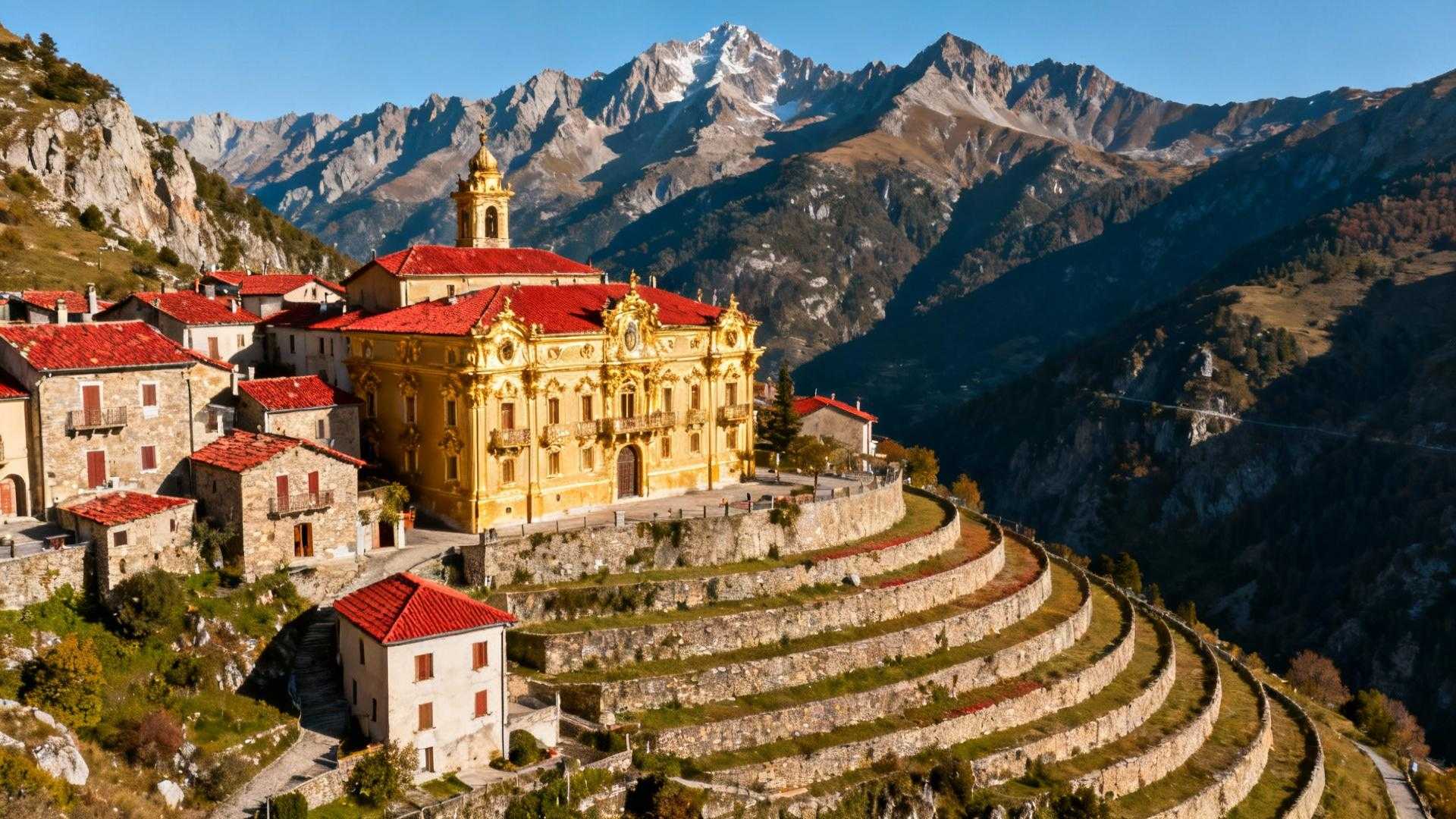 À 80 km de Nice, ce village des Alpes-Maritimes garde ses 1 800 âmes italiennes