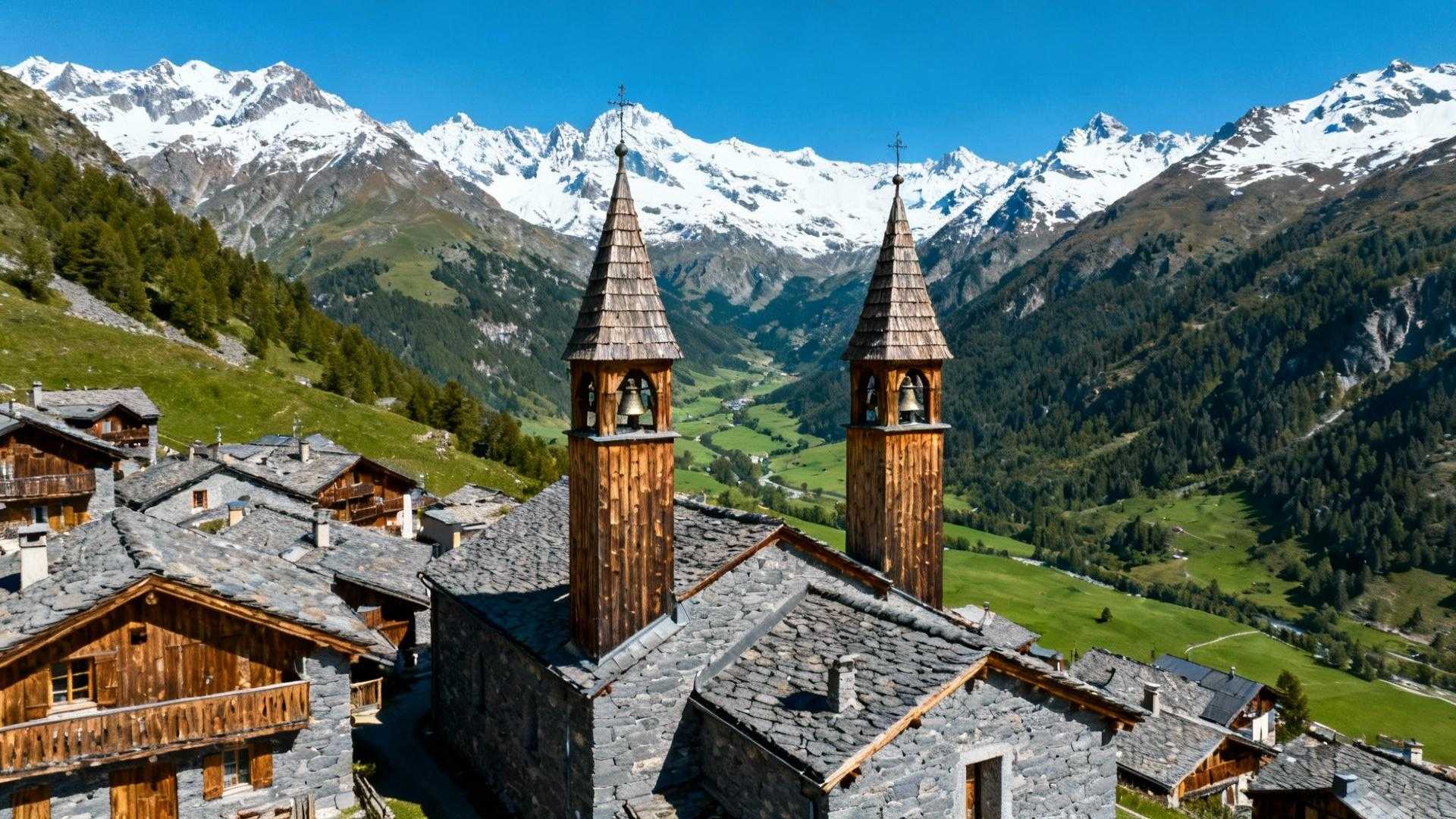 Le seul village des Hautes-Alpes où 2 églises classées veillent sur 271 âmes à 1640 mètres
