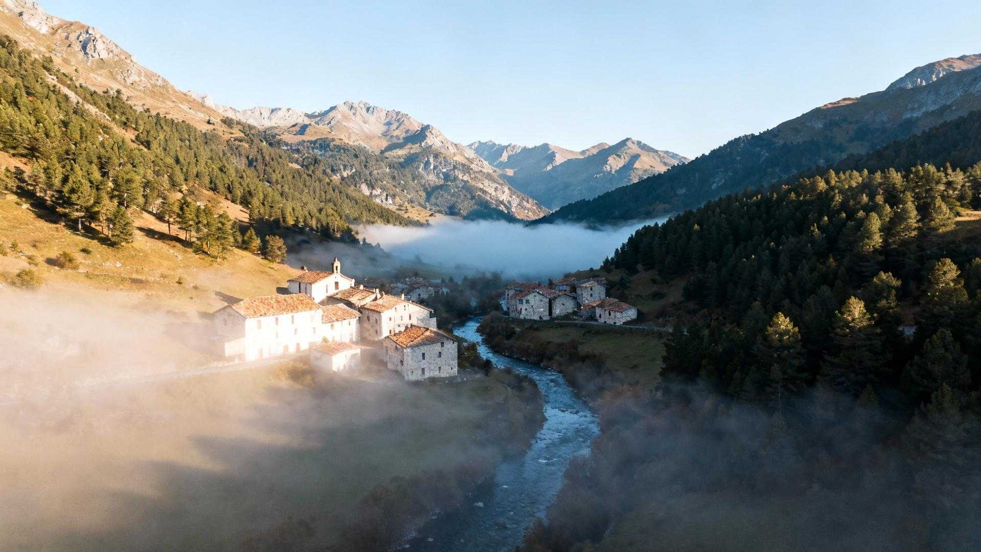 Ce village du Conflent où la brume recouvre la vallée 200 matins par an