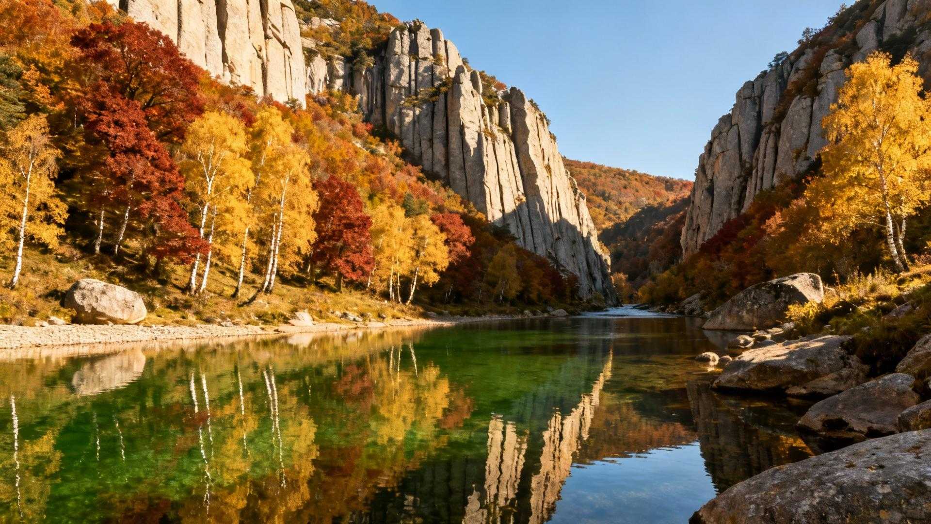 Entre avril et octobre la Sioule révèle des débits de 30 à 47 m³/s contre 2 m³/s en été