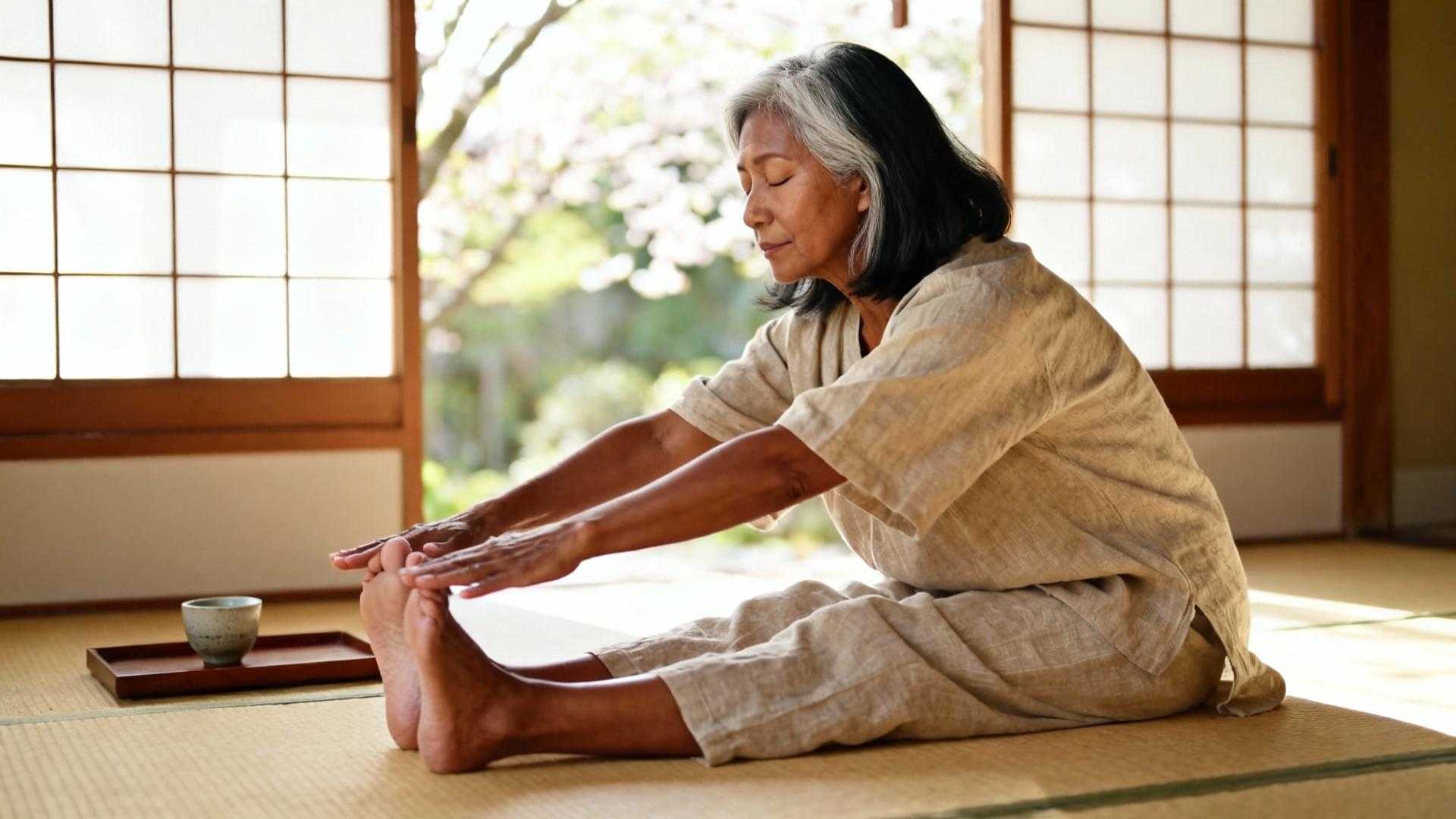 Ni régime ni sport : à 60 ans, ces Japonaises restent minces avec 3 rituels de 3 minutes