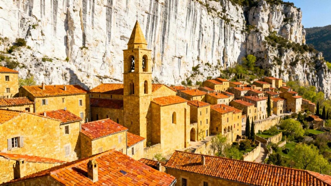 Ce village de 240 âmes où l'abbaye fondée en 804 enseigne une sagesse millénaire