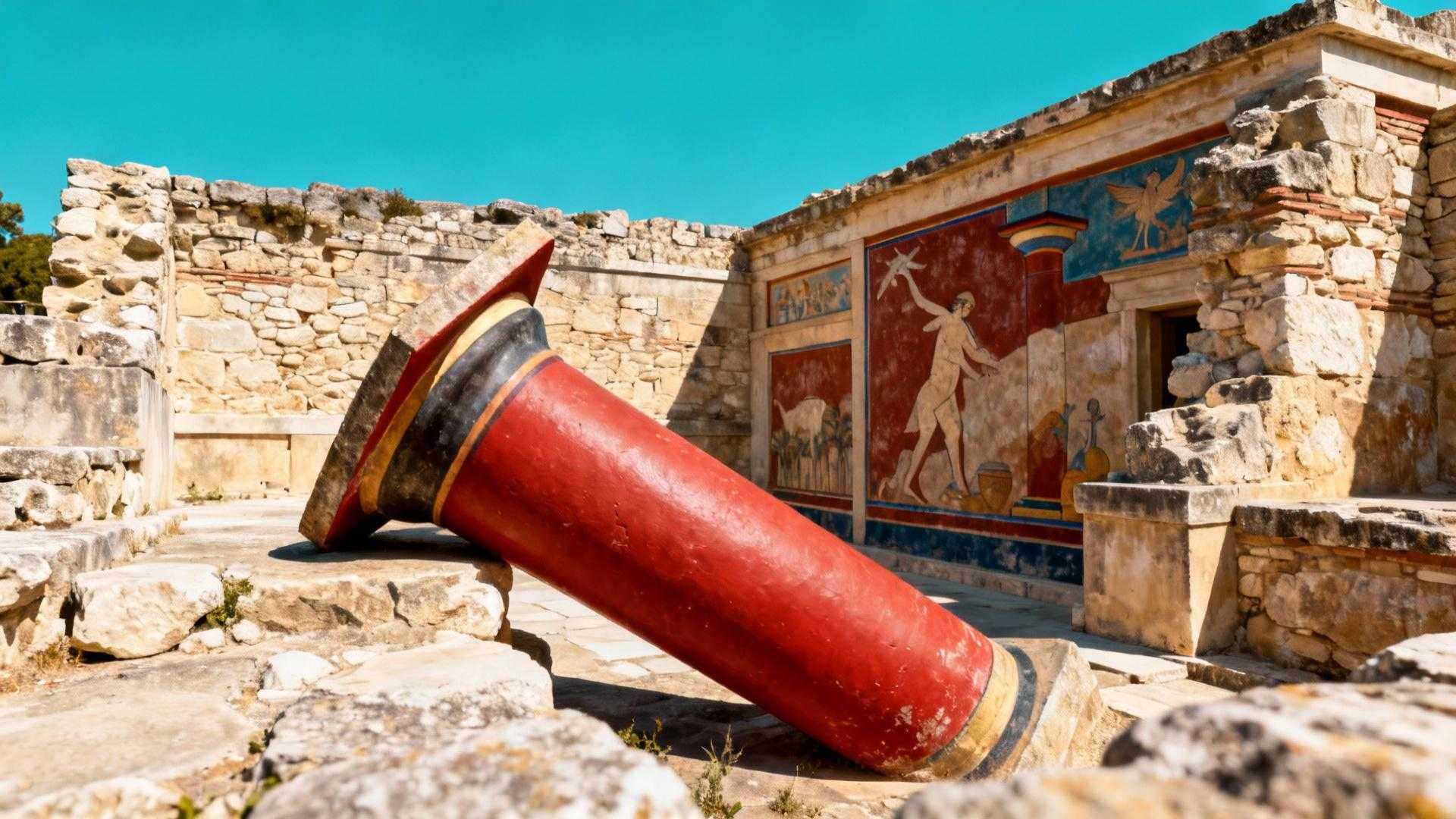 La seule île méditerranéenne où 6 palais minoens UNESCO racontent 1 247 ans avant Rome