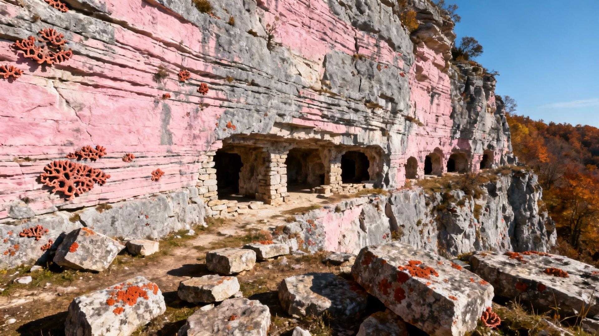 Dans ces galeries de schiste d’Olette, 700 millions d’années affleurent sous les mains