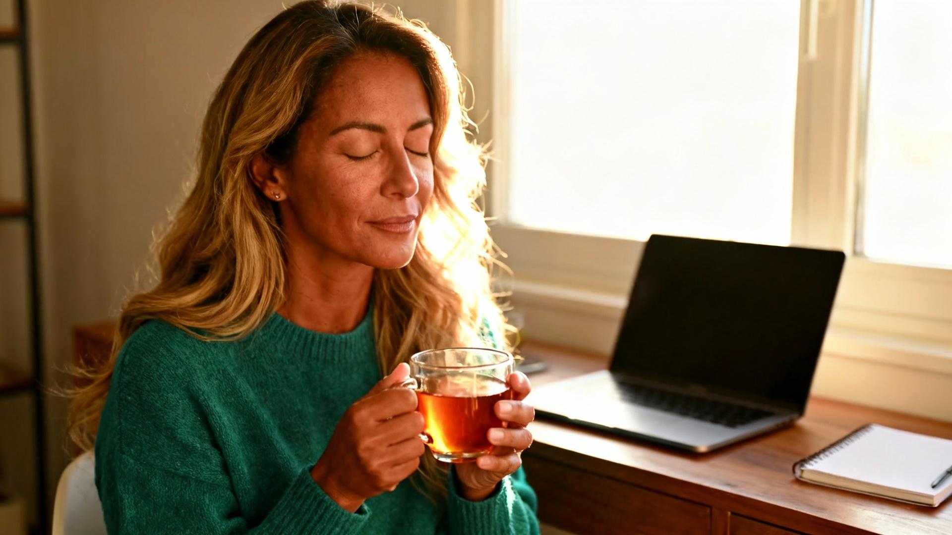 10 minutes de tisane CBD à 80°C transforment 4 heures de concentration selon l’Inserm