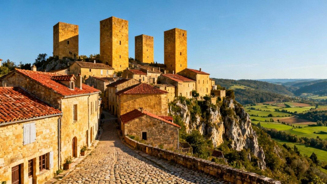 Ce village de 621 habitants du Lot où 4 tours médiévales gardent 9 siècles d'histoire