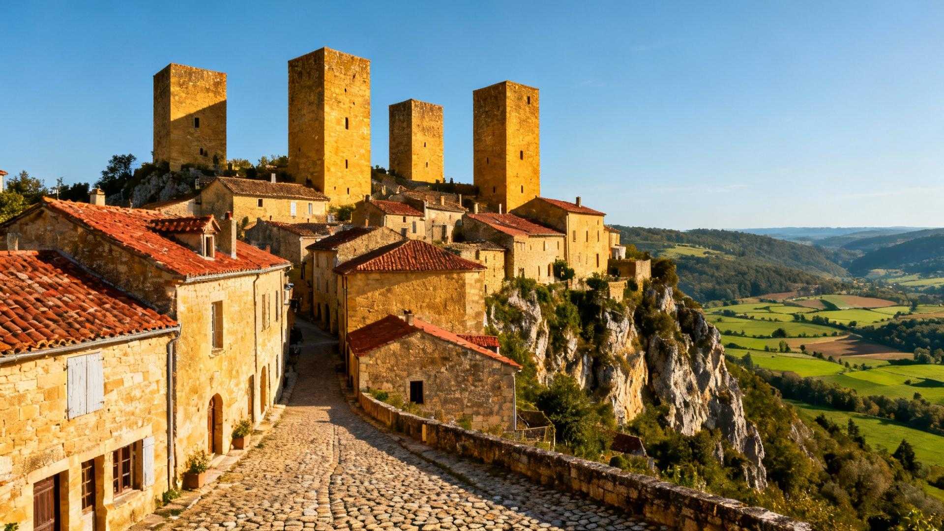 Ce village de 621 habitants du Lot où 4 tours médiévales gardent 9 siècles d’histoire