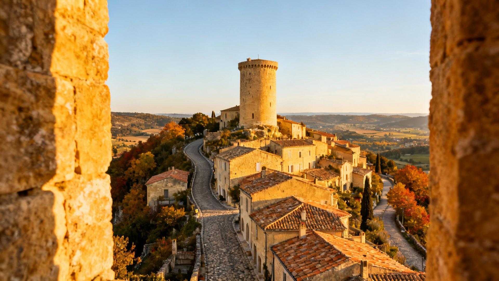 Ce village auvergnat de 325 habitants où la pierre blonde capture 900 ans de lumière médiévale