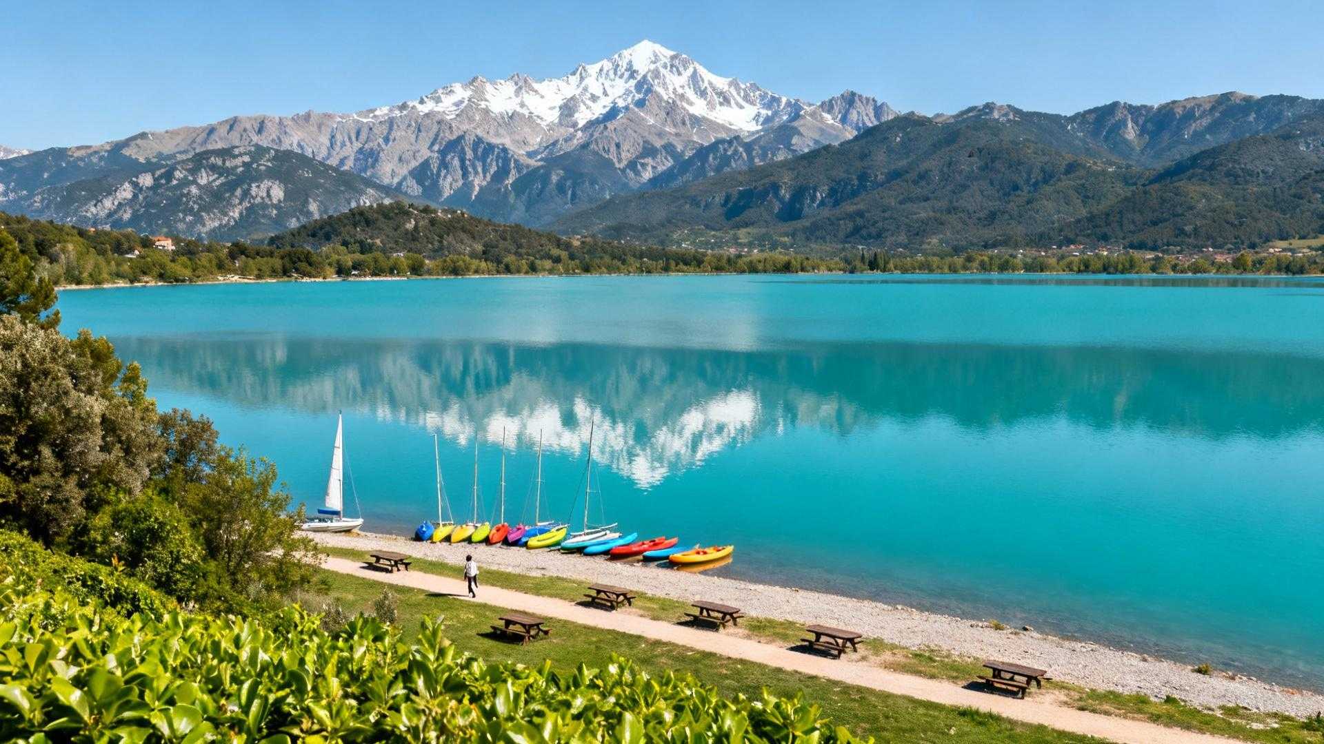 Voici le lac du Soler où 6 activités cohabitent sur 4 hectares à 10 minutes de Perpignan
