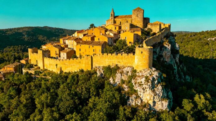 Ce village de 458 habitants du Tarn où 800 mètres de remparts gardent 8 siècles