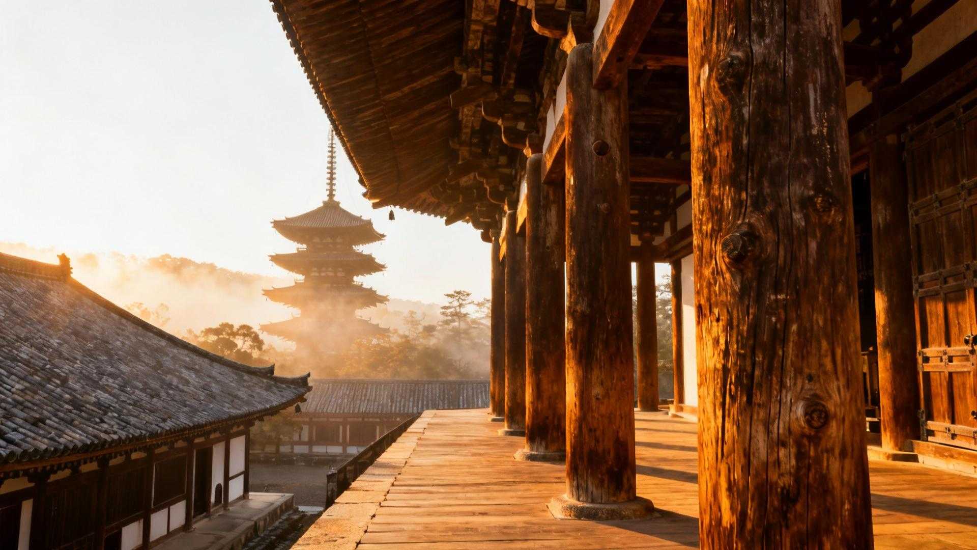 Le seul pays où 1 842 temples en bois de 1 400 ans défient les séismes sans clous
