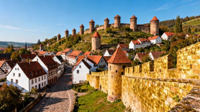 Le seul village alsacien où 38 tours médiévales veillent encore sur 11 200 habitants