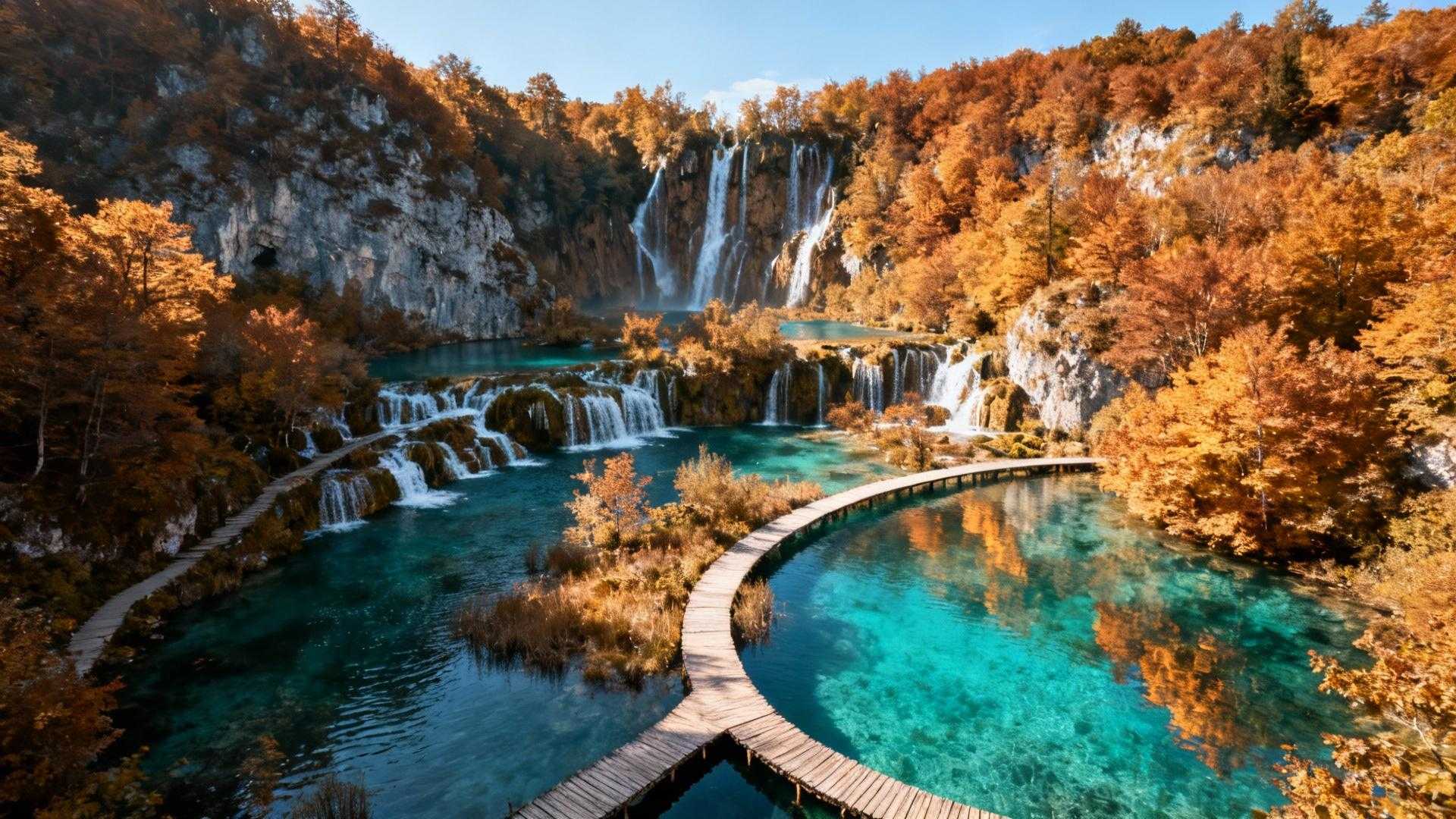 Les 3 saisons où Plitvice révèle ses 16 lacs turquoise sans les 12 000 visiteurs quotidiens