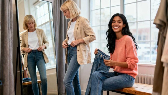 À 22 ans elle adore le slim, à 42 ans elle le fuit : ce fossé révèle tout