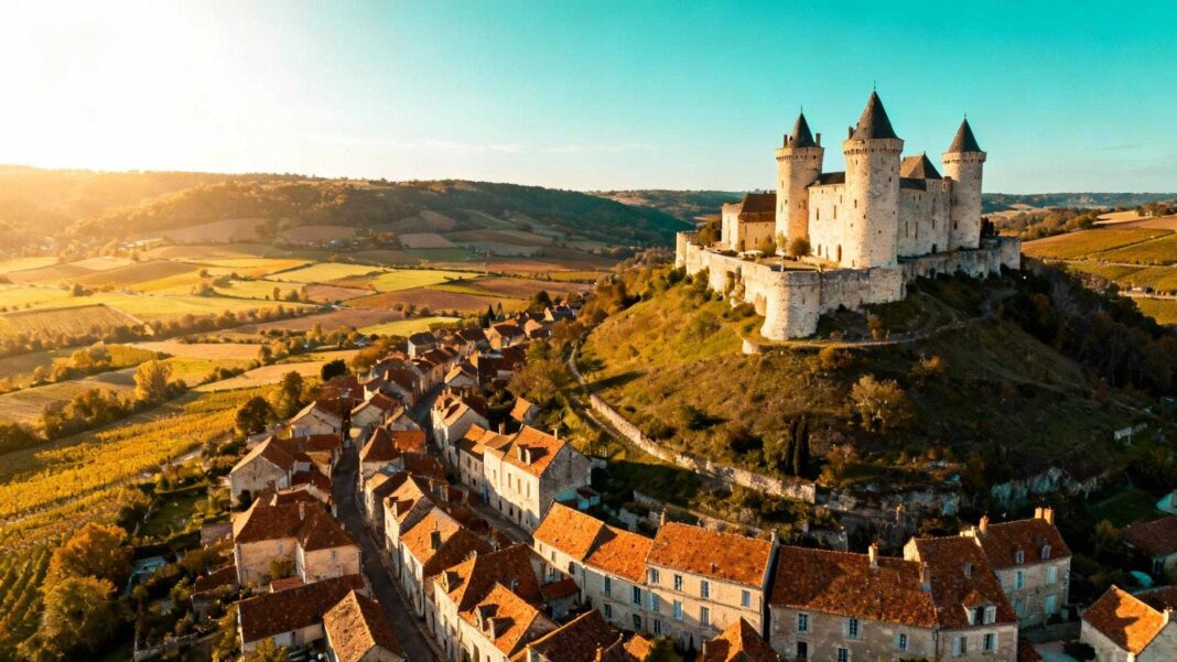 Ce village bourguignon de 400 habitants où 27 monuments historiques sommeillent depuis 850 ans