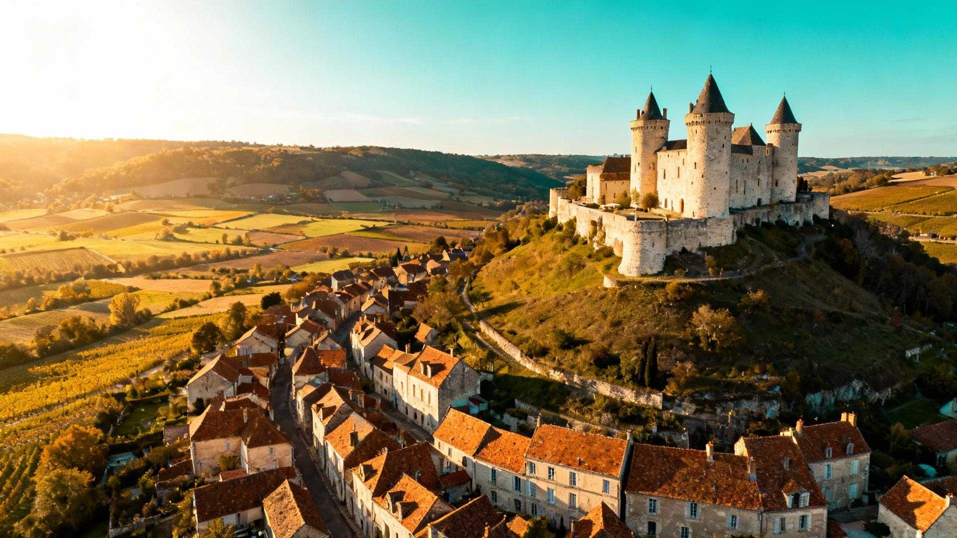 Ce village bourguignon de 400 habitants où 27 monuments historiques sommeillent depuis 850 ans
