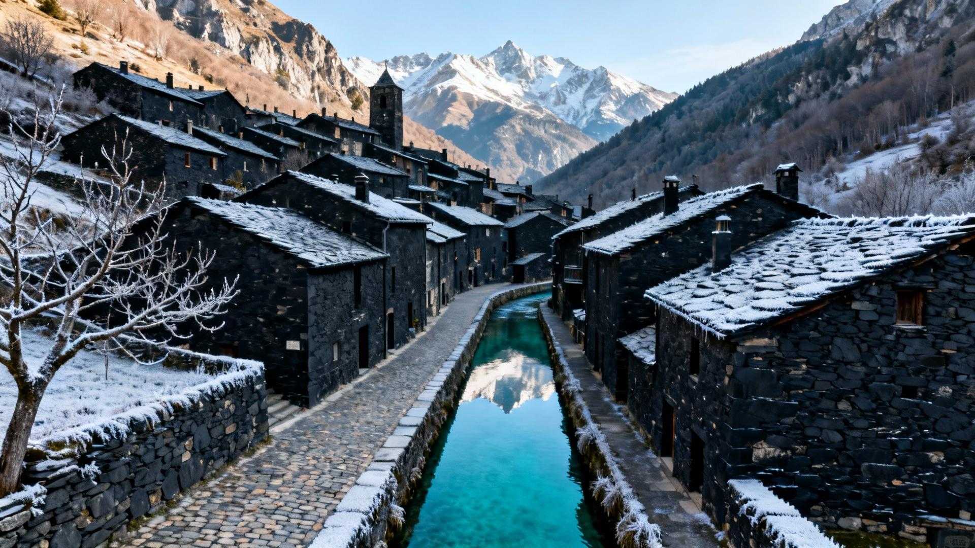 Ce hameau de 22 habitants garde son eau à 11°C toute l’année depuis le Conflent
