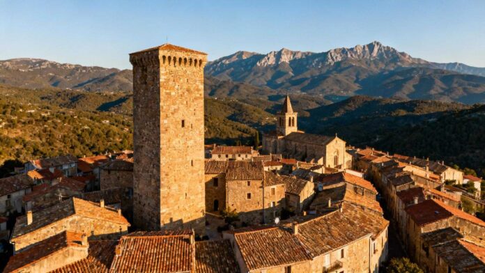 Ce village des Albères garde une tour de 28 mètres pour seulement 147 habitants