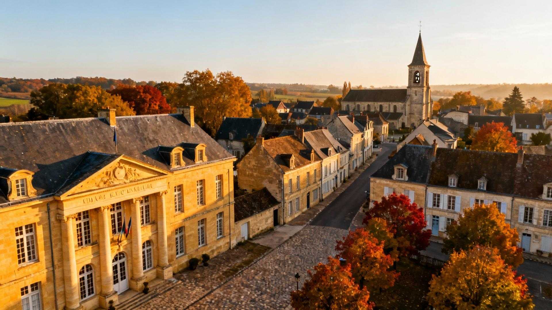 Ce village de 2 239 habitants où 3 sites Talleyrand restent déserts à 200 mètres du château