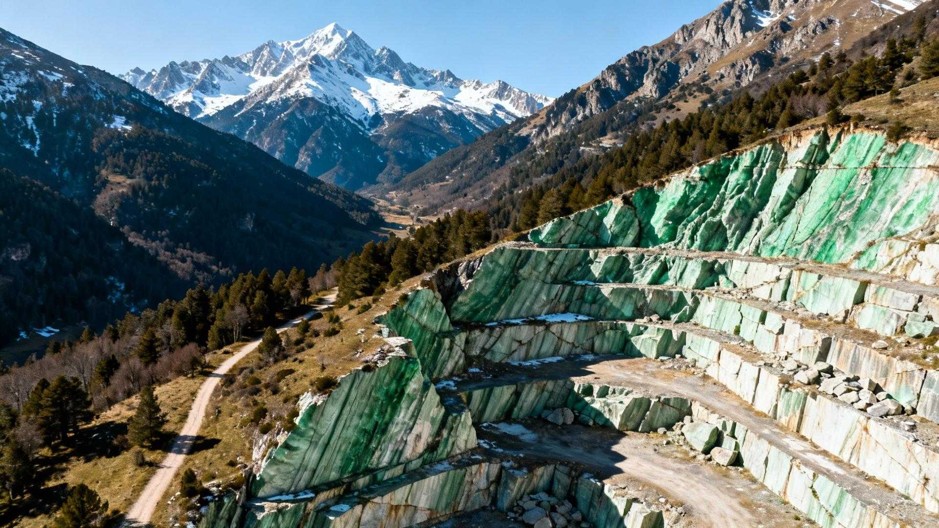 J’ai découvert cet atelier du Conflent où la pierre de 300 millions d’années sent la mémoire